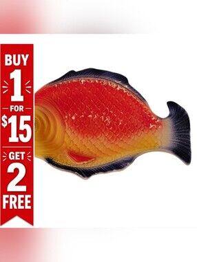 Vintage Ancora‎ Hand Painted Fish Bowl